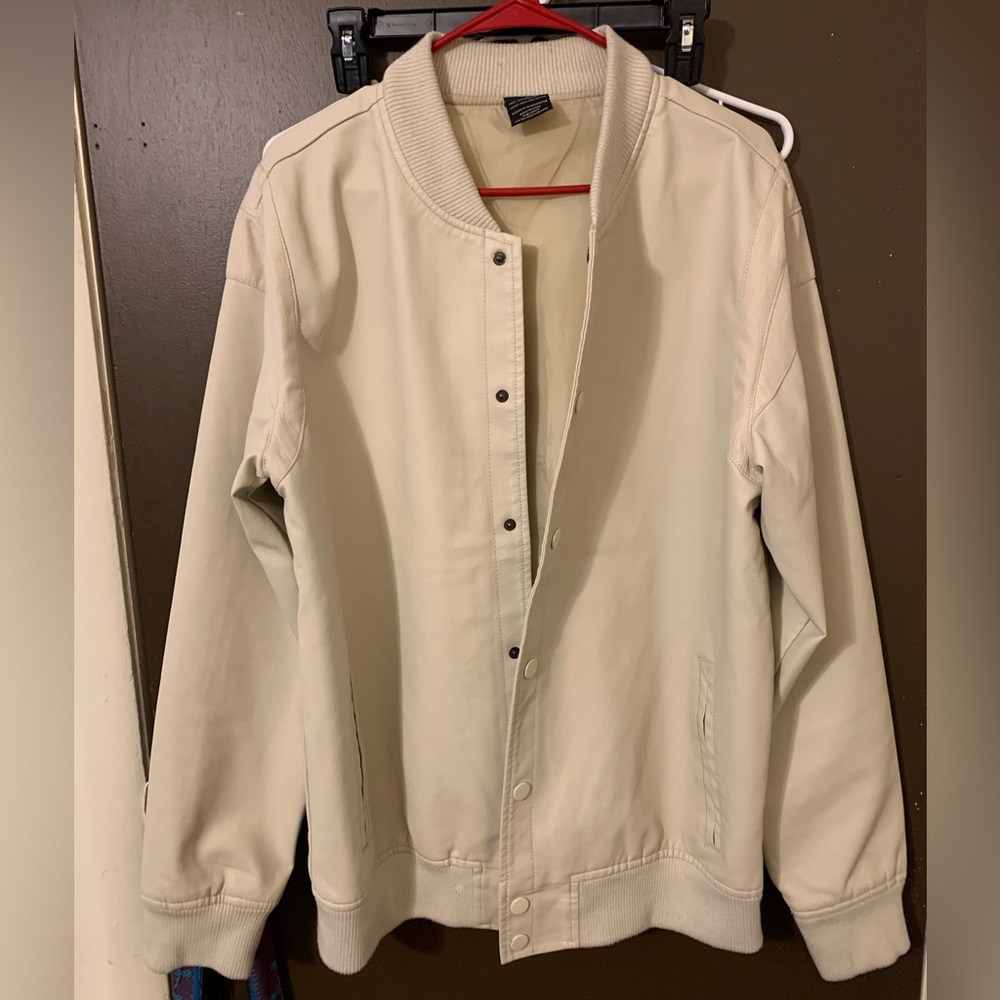 Ring of Fire Faux Leather Jacket